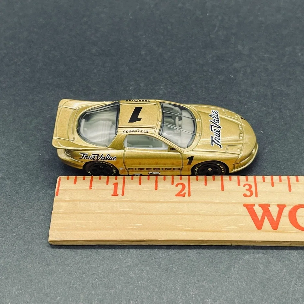 Hot Wheels #1 True Value Pontiac Iroc Firebird Race Car Gold Diecast 1/64‎ Loose